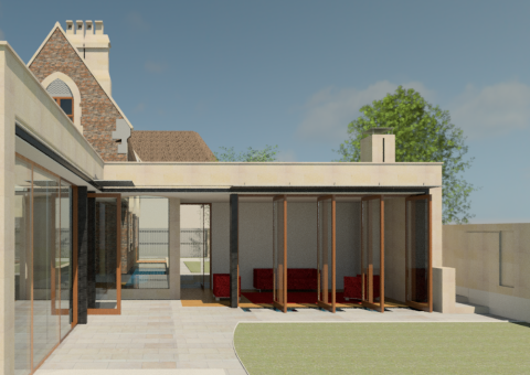 Fulham Palace Road Cemetery Lodge, featured on Grand Designs