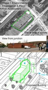 Phase 1 and Flood Risk Assessment for mixed use development 
